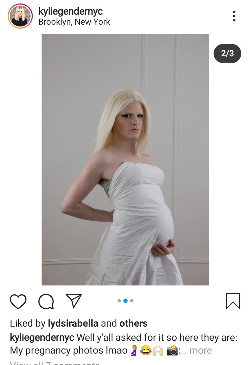 Ben O'Keefe, who was Elizabeth Warren's media advisor, who is calling JK Rowling all sorts of woman-hating names: here are pictures of O'Keefe's partner's Instagram. Note the pregnancy fetish.