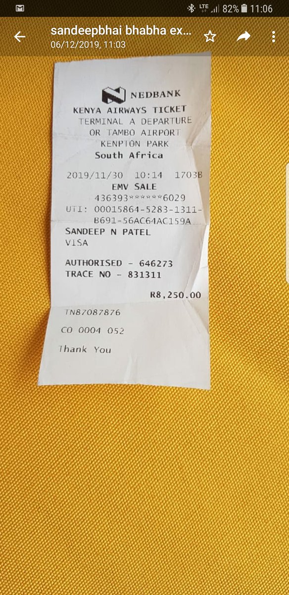 prashant_3009's tweet photo. @KenyaAirways @DGCAIndia when return ticket is confirmed then also airline has charged the 41594 rs by telling that your ticket is noshow as we didnt do anything  plz do needful for the same my. Mob. No. 9426864591 https://t.co/BZBaQak53A