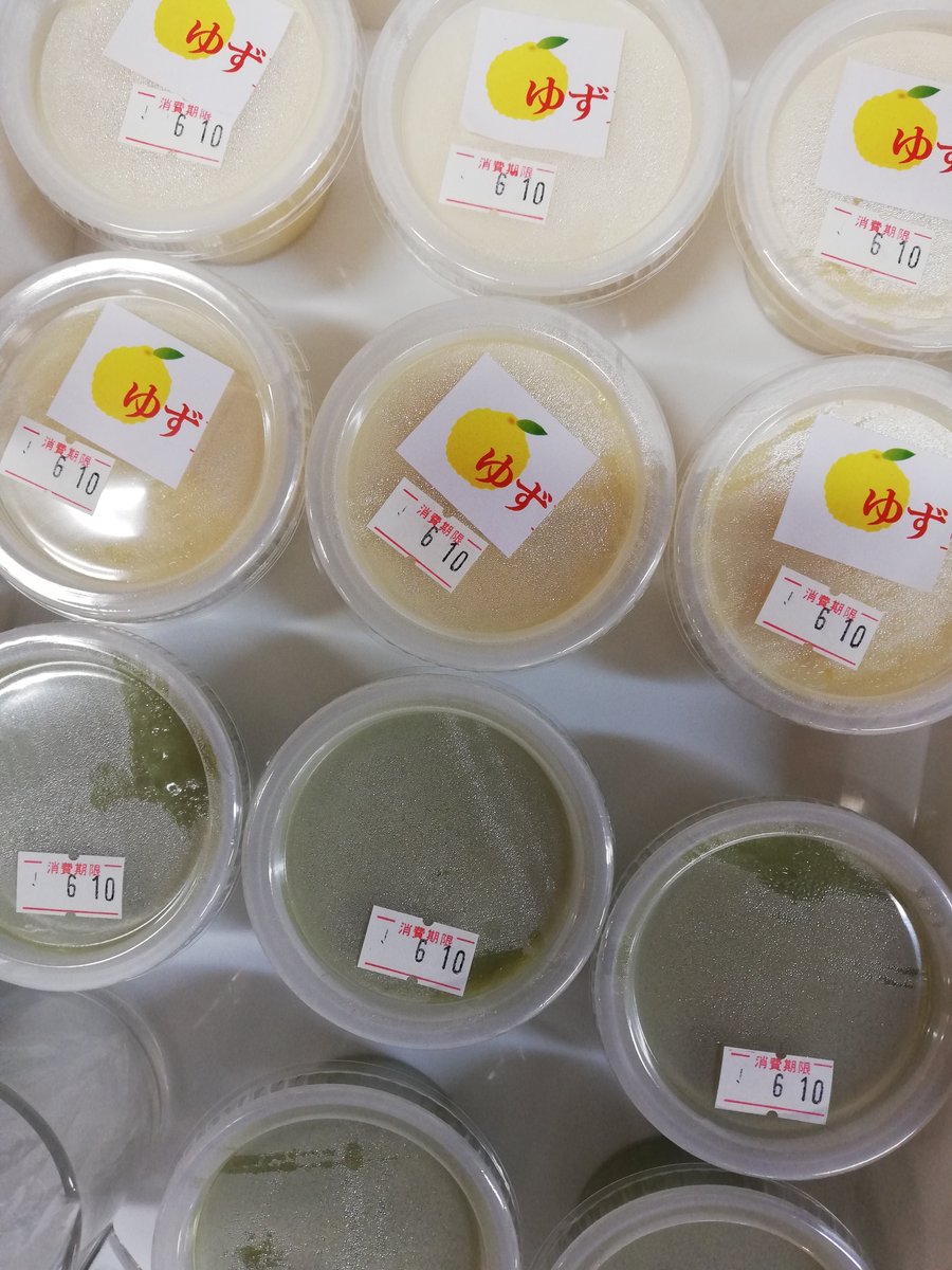 季多楽 きたら 中伊豆の小さな直売所 公式 Kitara On Twitter 季多楽自慢の濃 い豆乳でつくる 豆乳ぷりんちゃん 寒天で固めています ゆず味 抹茶味をご用意して みなさまのお越しをお待ちしていま す 暑い季節の栄養補給にもおすすめですよ 豆乳 伊豆