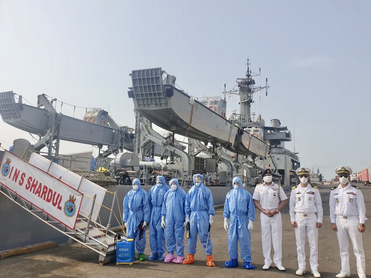 amitabhprevi's tweet photo. This phase of government's Operation Samudra Setu is for facilitating the return of Indian fishermen from Iran. This is part of the third phase of Vande Bharat Mission #VandeBharatMission #samudrasetumission @India_in_Iran @Iran_in_India @indiannavy @StratNewsGlobal https://t.co/mqTeplK8cA