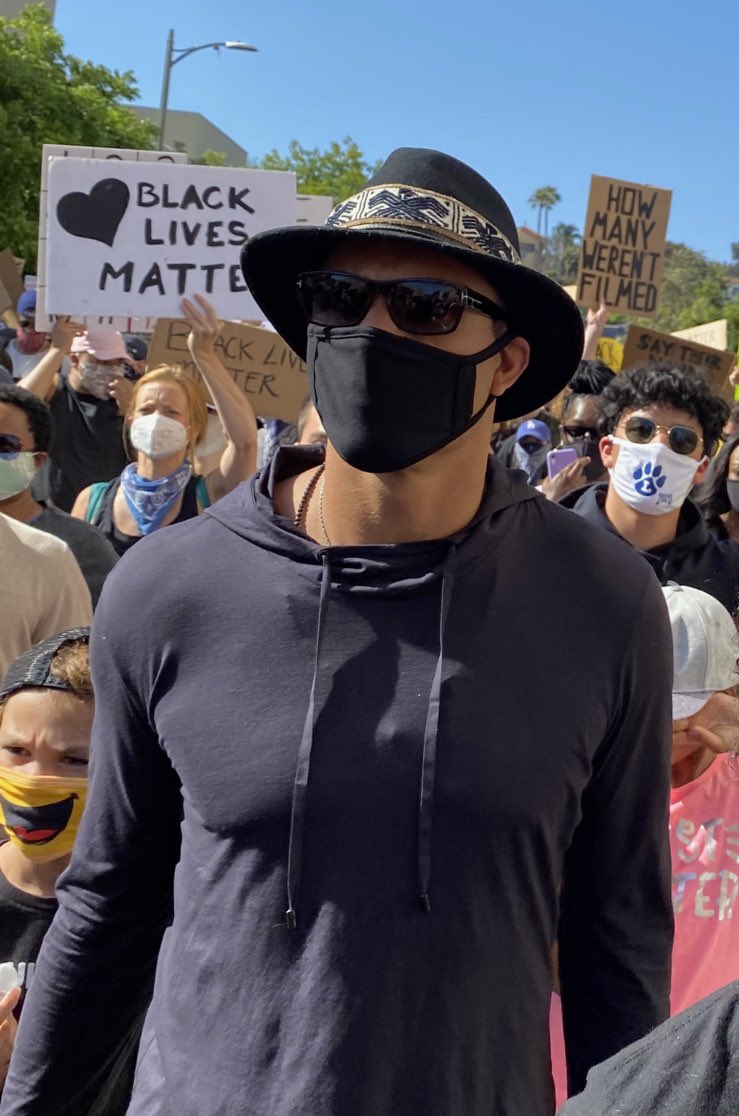 Proud to be out here with my family and be a part of history. The time is NOW. Don’t wait.