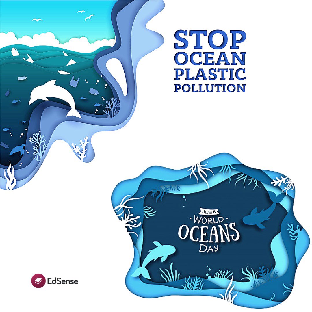 IndiaEdsense's tweet photo. On this World Oceans Day lets take a pledge to protect our oceans and stop any type of pollution. #worldoceansday #oceans #water #sdgs #sdgs2030 #lifeunderwater #edsense #indiaedsense #edsenseindia #WorldOceansDay2020 #worldoceans https://t.co/IxR3rYbqwo