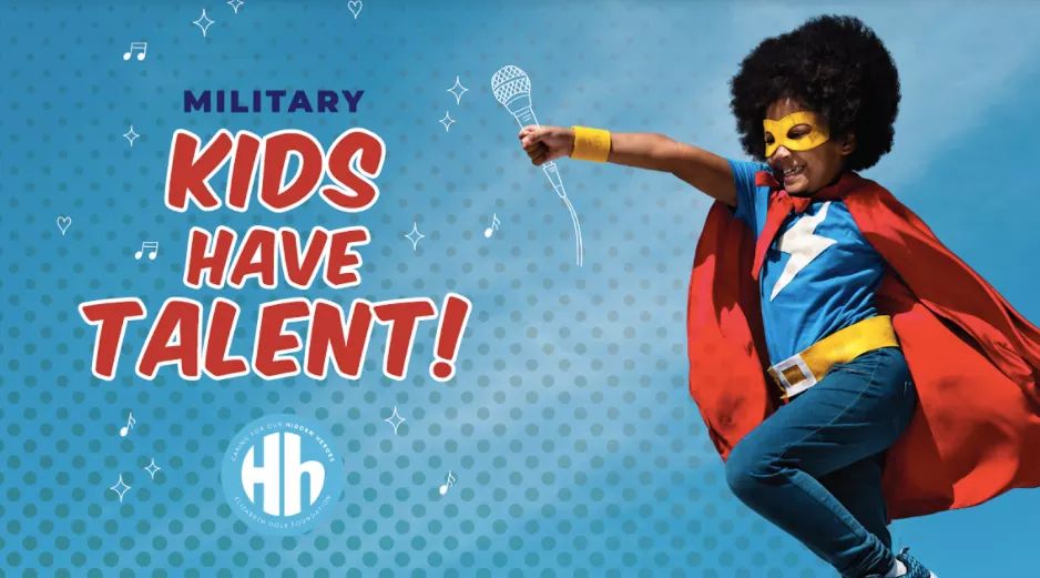 Calling all military kids! <a href="/DoleFoundation/">Elizabeth Dole Foundation</a> is hosting a virtual #MilKidsHaveTalent contest to give kids a stage for sharing their skills and talents, and give audiences nationwide a chance to celebrate them. Learn more at hiddenheroes.org/talent.