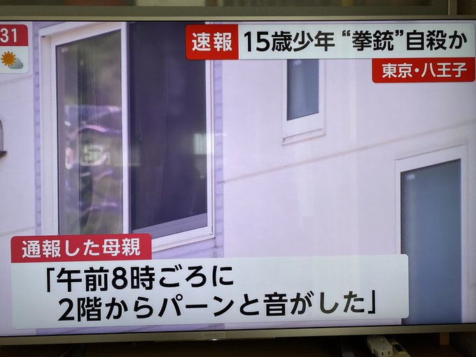 高校生 八王子 拳銃