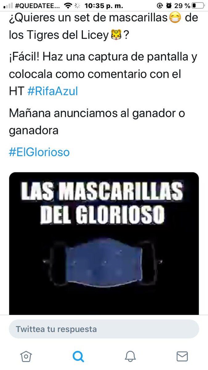 AnnyPJerezJ's tweet photo. @TigresdelLicey #RifaAzul #ElGlorioso https://t.co/KzJnzY8lEP