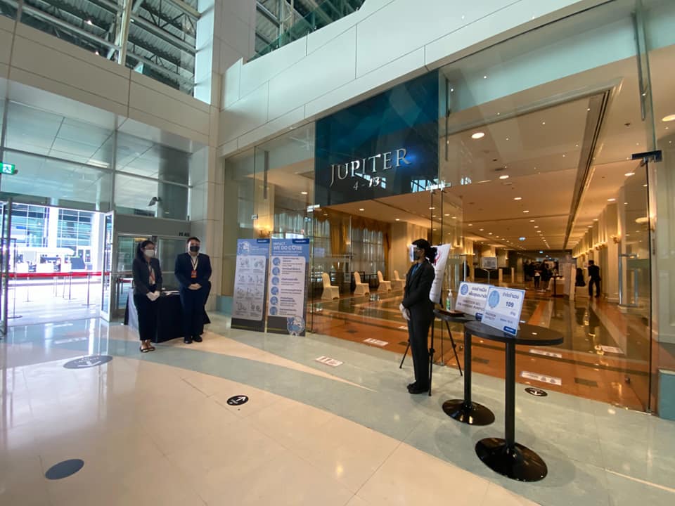 ThailandCVB's tweet photo. IMPACT is READY and SAFE to WELCOME YOUR NEXT EVENT
The inspection team reaffirm the readiness of IMPACT reopening in mid June and complimented IMPACT’s team for its readiness and prompt implementation of safe preventive measures.
#TCEB #MICECapabilities #IMPACT https://t.co/k269DpAA69