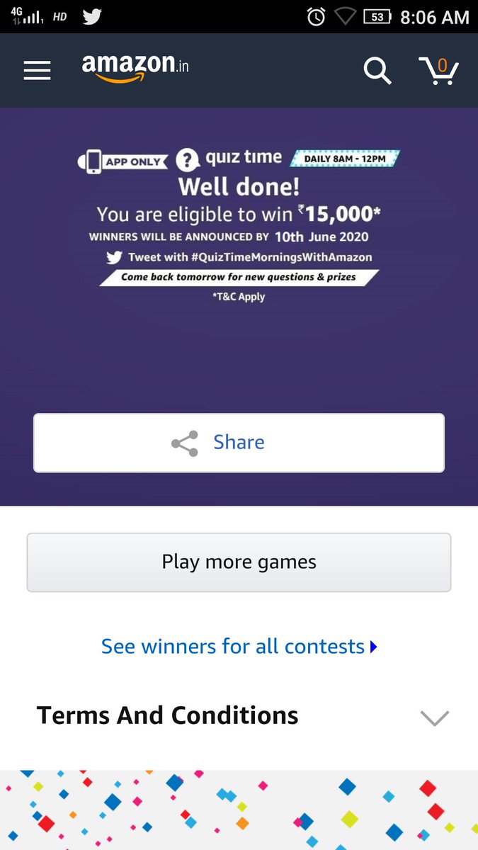 Preeti23173804's tweet image. #amazonanswerandwin