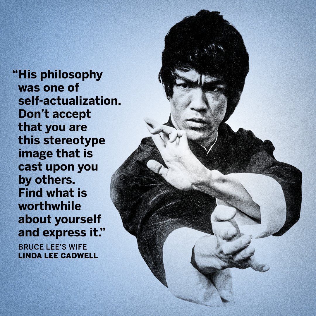 espn's tweet photo. .@brucelee's philosophy is one to live by. https://t.co/StrZBD3lRY