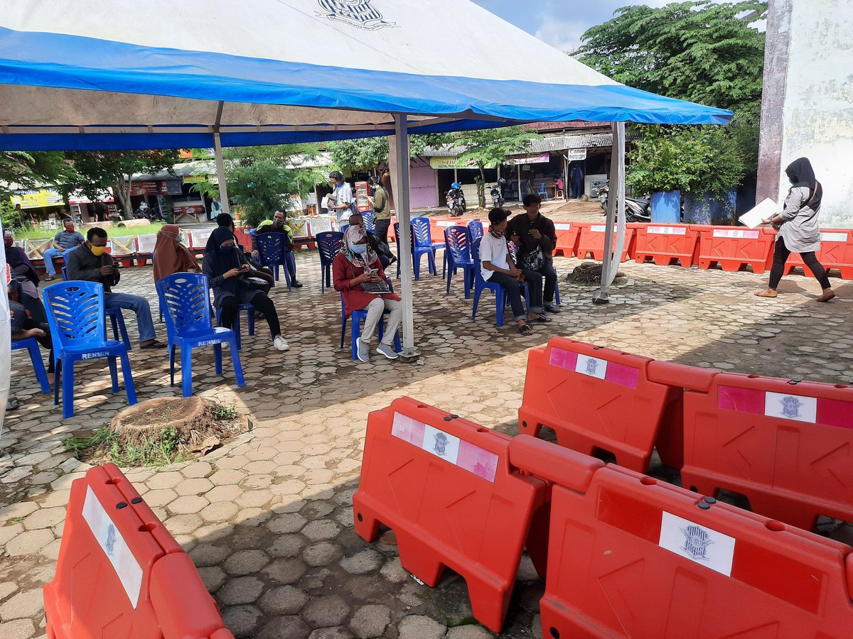 Suasana samsat bandar lampung...