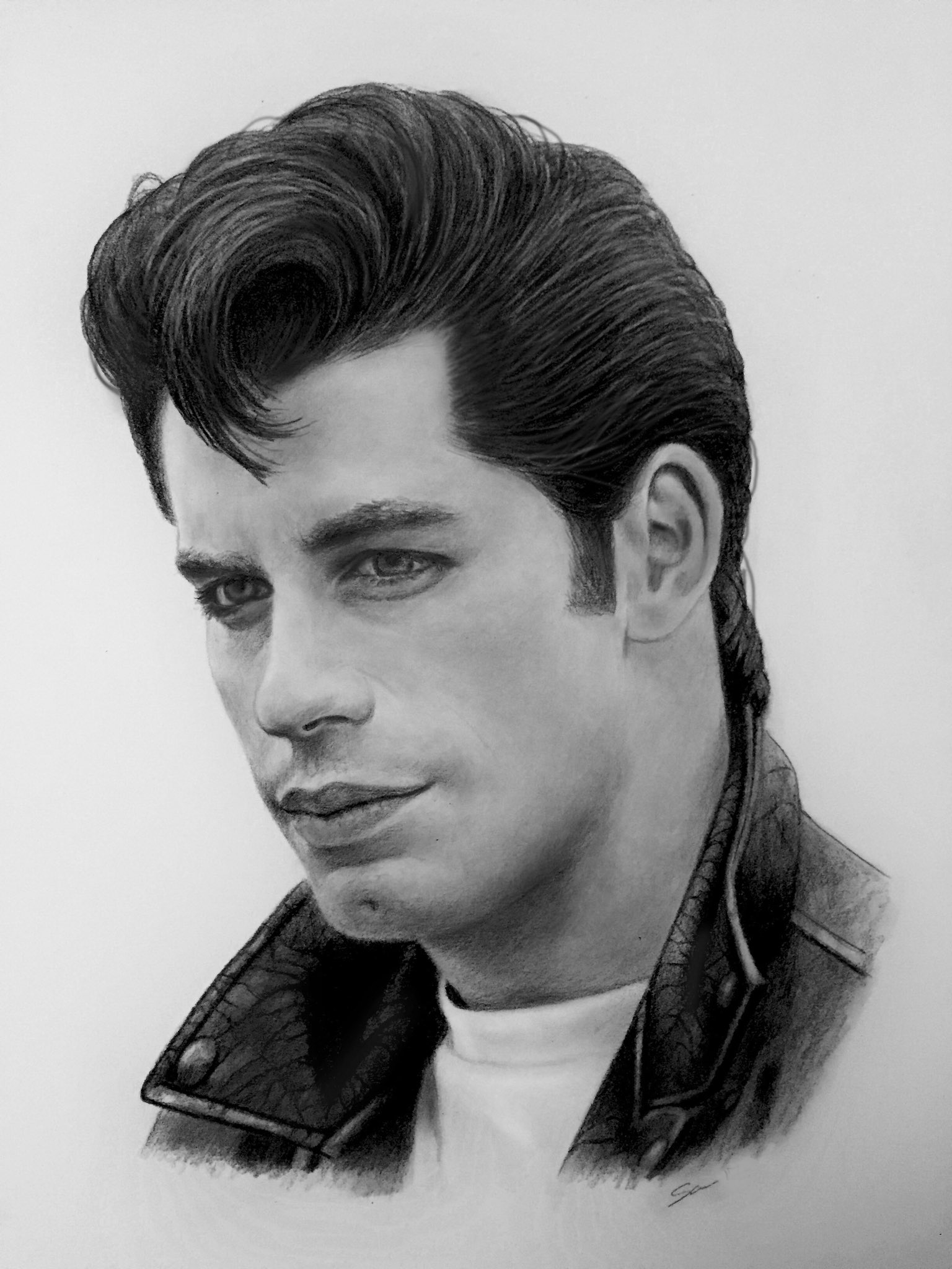 danny grease hair