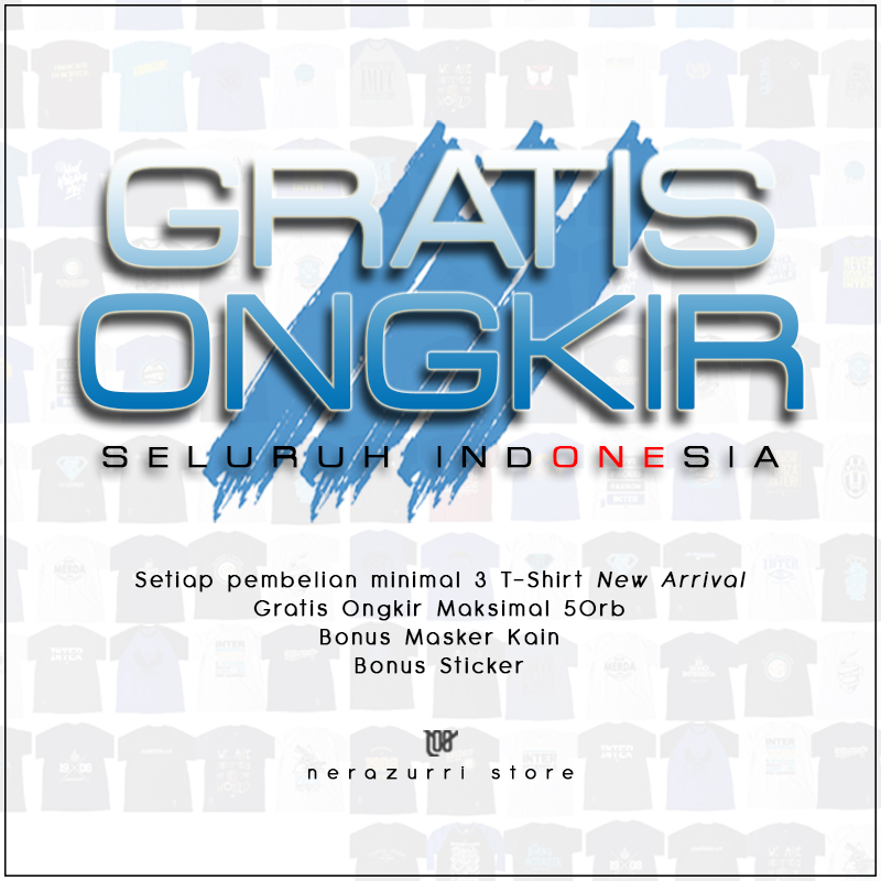 Gratis Ongkir Se Indonesia
Setiap pembelian minimal 3 pcs produk tshirt New Arrivals.
Dapatkan segera selama persediaan masih ada ya..
Order via : n-08.com

#sale #nerazzurristore #n08 #tshirt #hoodie #batik #newarrivals #inter #fcinternazionale #stayathome