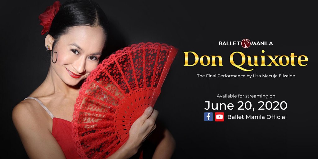 "Exciting bravura has always been my forte." - Lisa Macuja Elizalde

And bravura she delivers in her final performance of Kitri in Don Quijote; performed in October 2012 as part of her Swan Song Series.