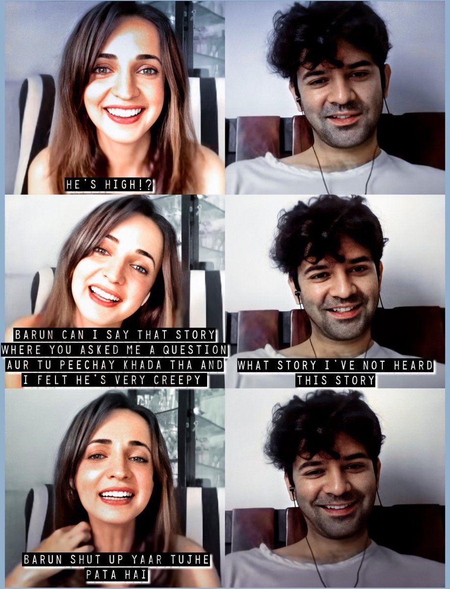 G: When did you guys first meet and what was your reaction when you saw eo?S: He's high! Barun's expressions when San said so  #IPKKND9YearsLiveWithSarun  #IPKKND  #SaRun