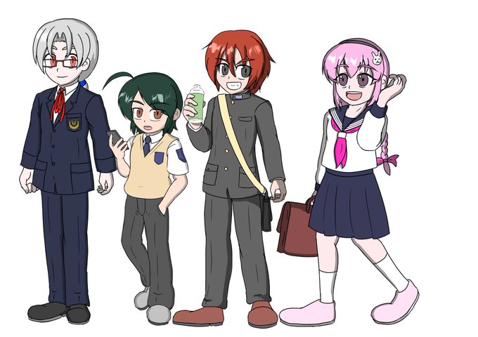 身長比較のtwitterイラスト検索結果 身長比較のtwitterイラスト検索結果