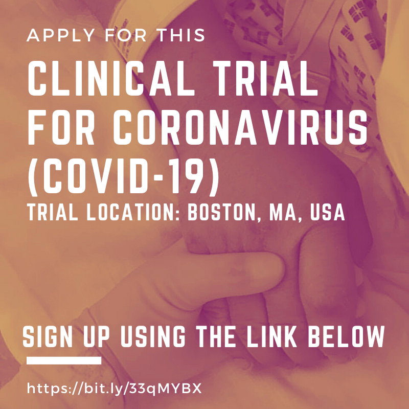 TrialsNearMe's tweet image. We're in search of patients to participate in this #COVID19 #ClinicalTrial to test assess the efficacy and safety for #Canakinumab in #Boston, MA
.
Visit the link to get the details &amp;amp; apply: bit.ly/3fxZK7l
.
#Coronavirus #ClinicalStudy