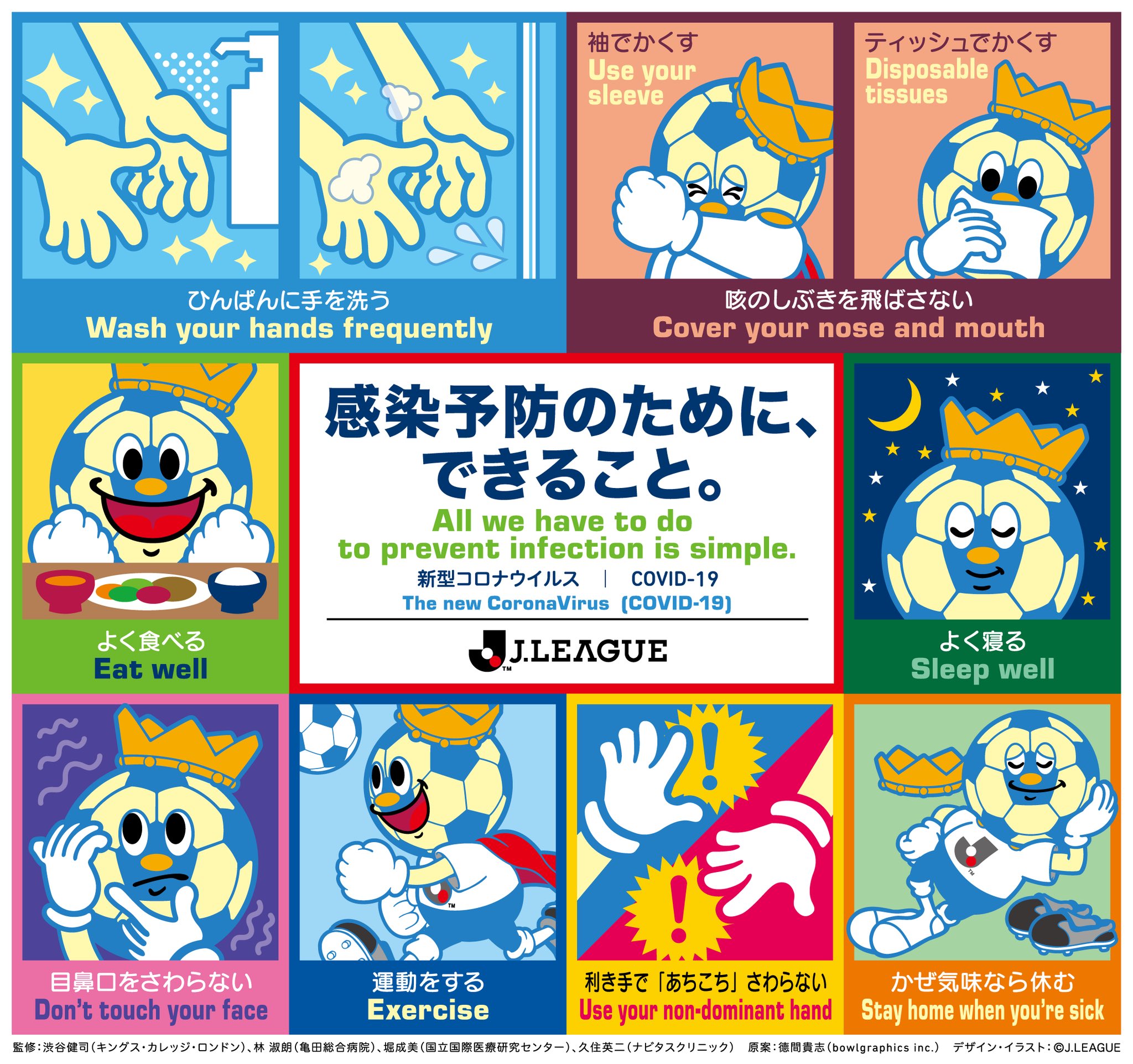 jリーグ 感染予防のためにできること 明治安田生命jリーグの再開 開幕日が決まったけど 油断しないことが大切だよ 感染予防のためにひとりひとりができることを ぼくと一緒に確認しよう jリーグ jリーグにできること もっと知りたい jリーグ 感染予防のためにできること 明治安田生命jリーグの再開 開幕日が決まったけど 油断しないことが大切だよ 感染予防のためにひとりひとりができることを ぼくと一緒に確認しよう jリーグ jリーグにできること もっと知りたい