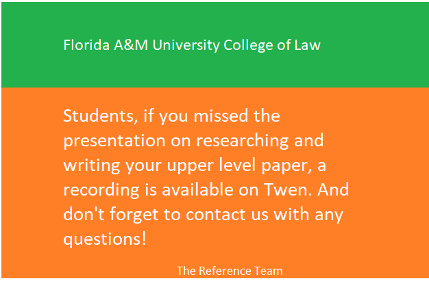 FAMU Law Library (@famulawlibrary) on Twitter photo 