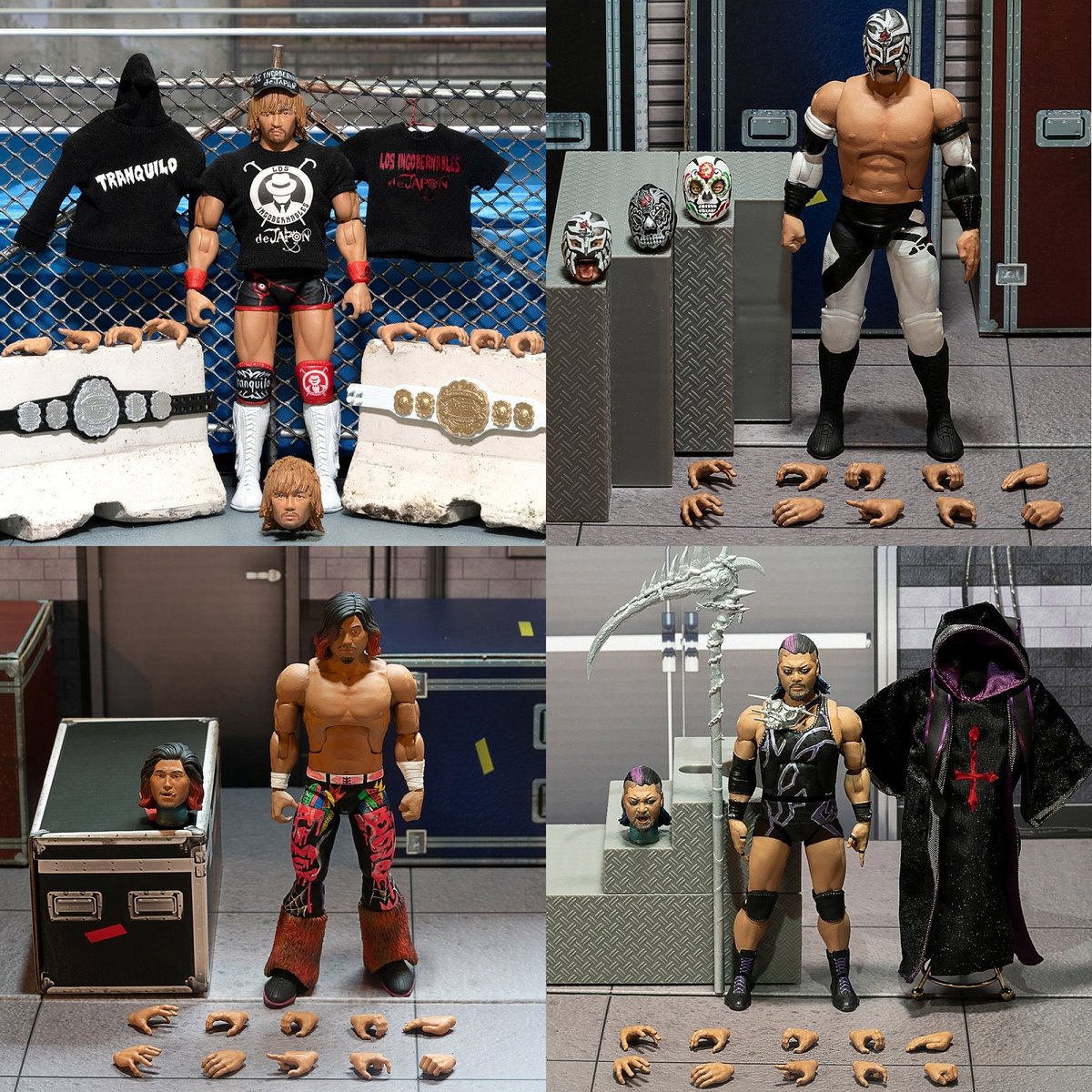 新日本プロレス7インチ アクションフィギュア 高橋ヒロム　新品未開封品コンパクトにして梱包致します