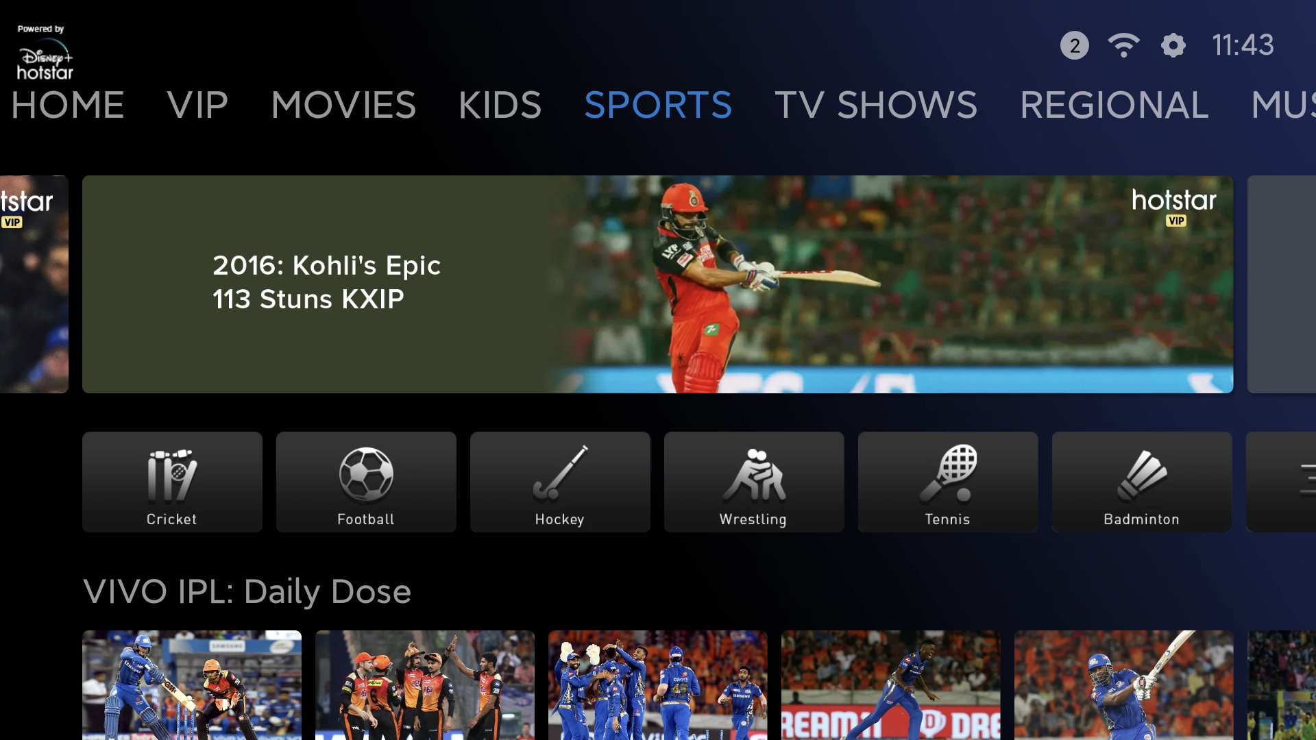 laurelsudeep on X Sports Page Powered by Disney Hotstar First of its kind deep integration on a smart tv only on Mi TV. Catch your favourite sports team right on the Sports Page