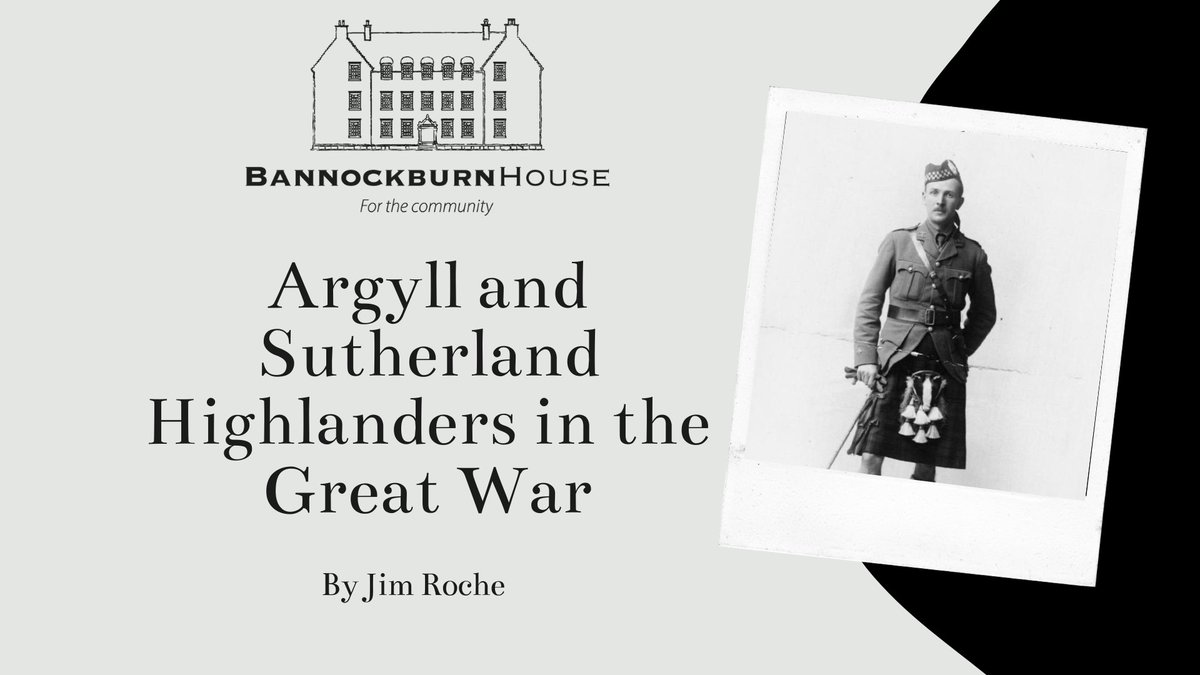 BannockburnHSE's tweet photo. "Argyll and Sutherland Highlanders in the Great War" with Jim Roche TODAY at 2pm.
#Events #VisitBBH #BannockburnHouse #Lecture #History #Stirling #Bannockburn https://t.co/VN0h26L27H https://t.co/EGgnTfVCbh