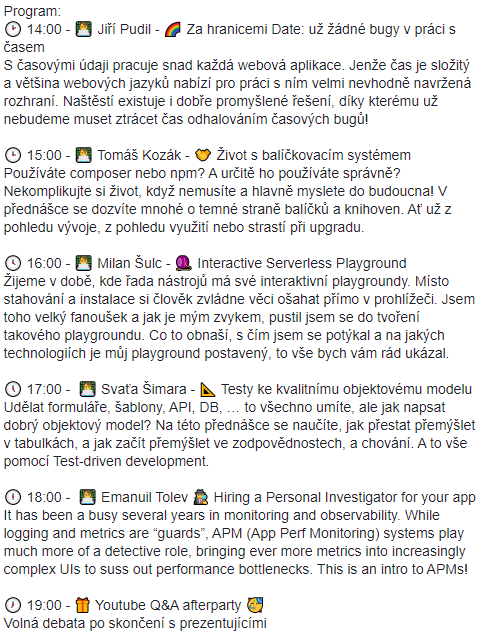 Spamercz's tweet photo. Už tuto sobotu pořádáme první konferenci https://t.co/cAtmj2IYLw pro webové vědce. Potkáme se online na ▶ Youtube https://t.co/zrm1wxu6E1 - 5 přednášek a spousta informací tak nás sleduj! #webscience https://t.co/lrYvt4phum