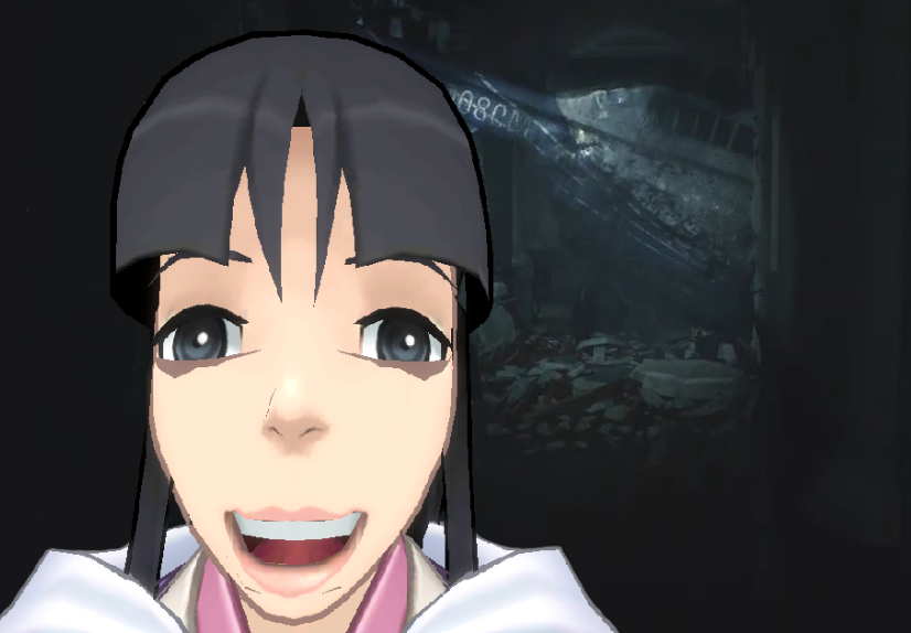 Maya Fey related thread found an image of her with this expression and decided to make +20 memes out of it. The transparent image is at the end. (1/5)