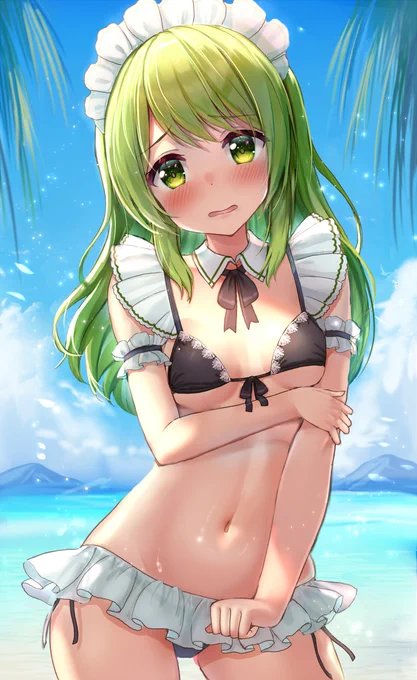 #あったかくなってきたから水着絵貼ろうぜ
最近の?水着! 