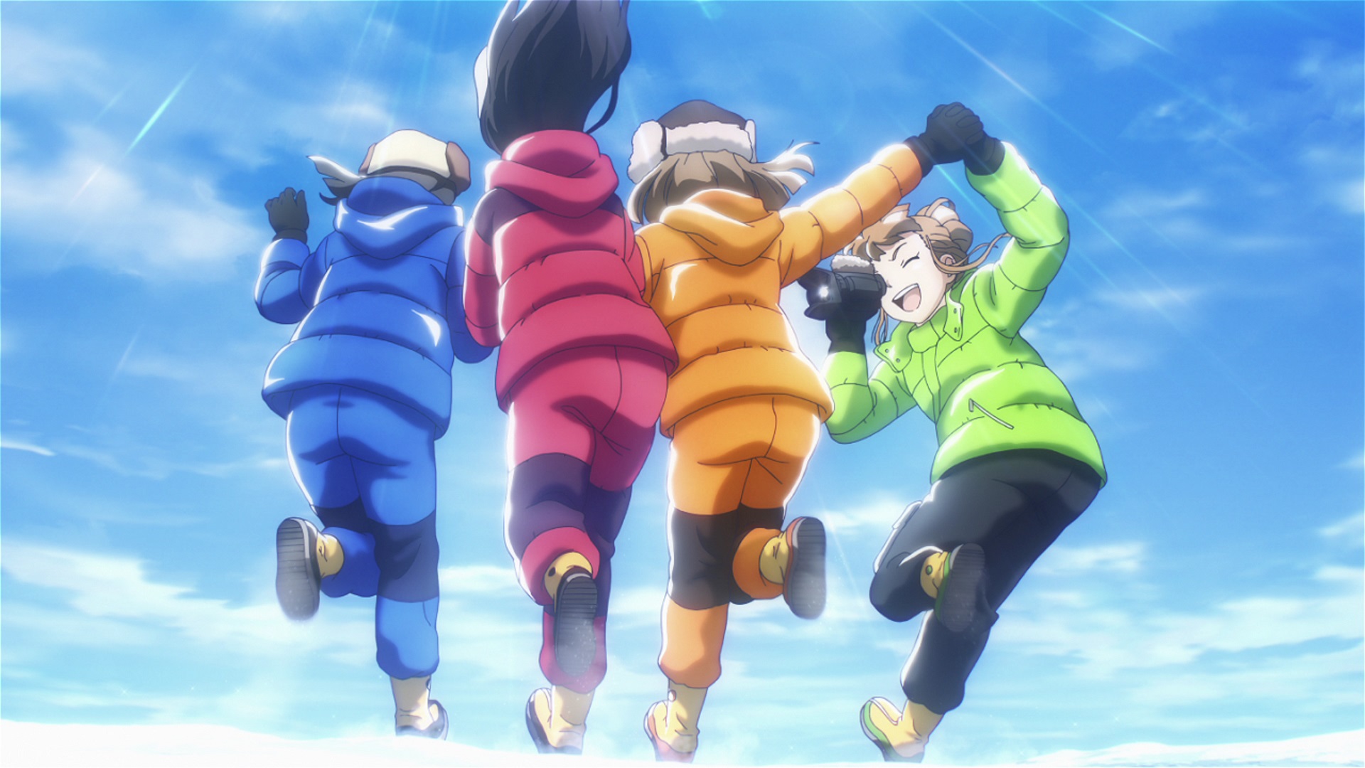 Netflix Japan Anime 南極 そこは 宇宙よりも遠い場所 何かを始めたいと思いつつ 一歩を踏み出せずにいる女子高生 キマリ 南極を目指す少女 報瀬との出会いから 一緒に南極を目指すことに 宇宙よりも遠い場所 ネトフリアニメ