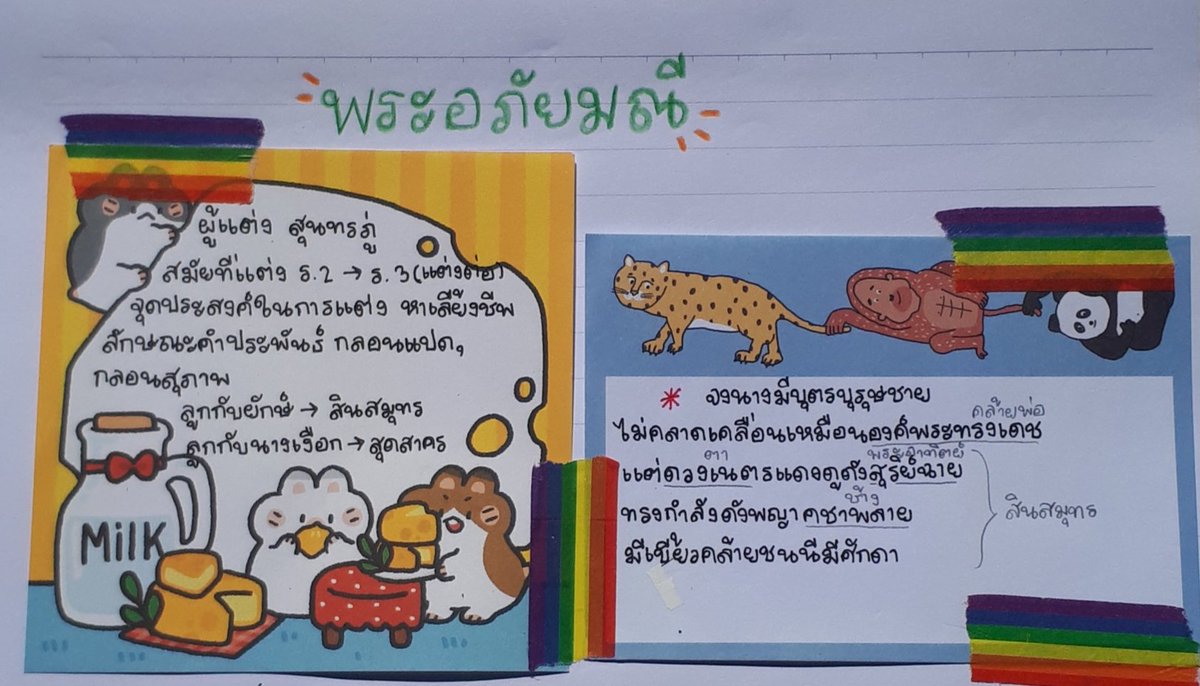 sunchaix's tweet photo. ภาษาไทยม.3ค่า🦒🐠🧜🏻‍♀️👋🏻
-พระอภัยมณี ตอน หนีนางผีเสื้อสมุทร-
#เรียนออนไลน์ 
https://t.co/lnWYmTwulA https://t.co/zOHGnlFJS6