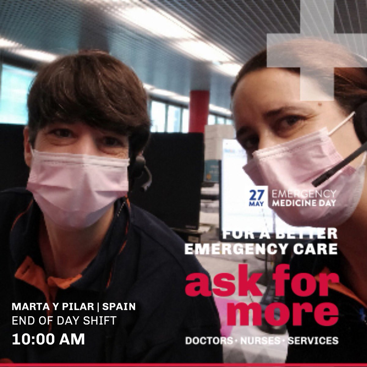 EmergSEMES's tweet photo. Día Internacional Medicina de Urgencias y Emergencias. Los SUH y los SEM siempre 24/7/365. Por una calidad asistencial a nuestros pacientes. SEGUIMOS! #EmergencyMedicineDay #EmergencyMedicineDaySEMES #urgencias #emergencias #medicos #enfermeras #TES @SEMES_ @EnfermeriaSEMES https://t.co/Mz9Utd7LCq