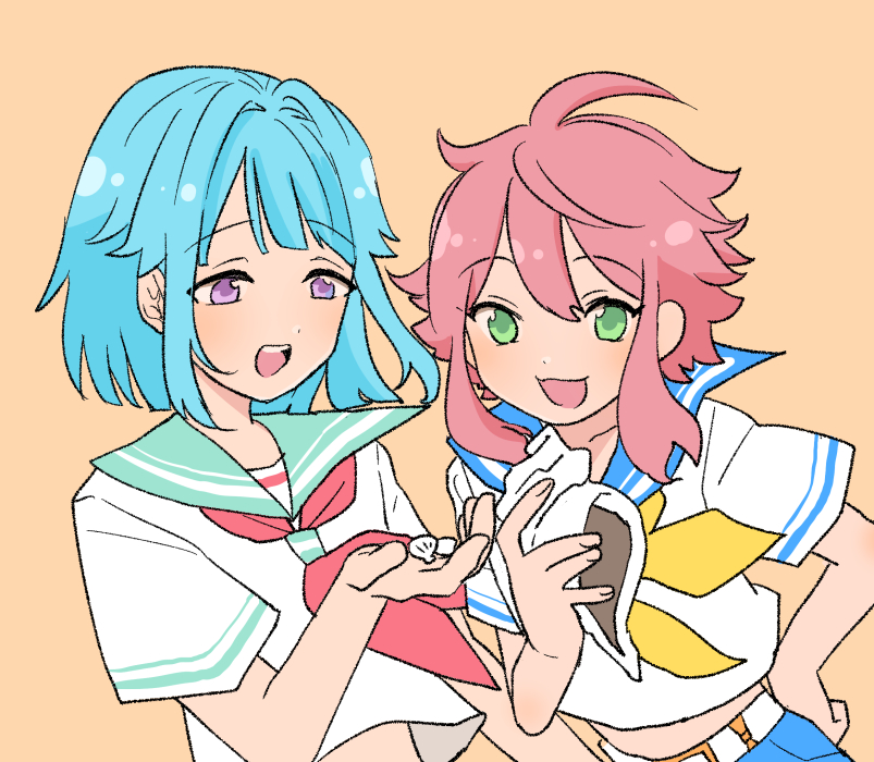 この2人かわい キキララじゃん になった うた子のイラスト