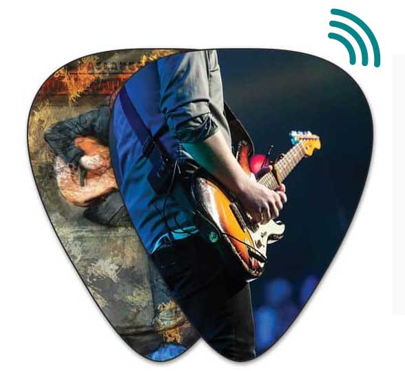 nfcworld's tweet image. DutchPicks integrates NFC tags into guitar picks nfcw.com/2020/05/27/366… #NFCWorld #DutchPicks