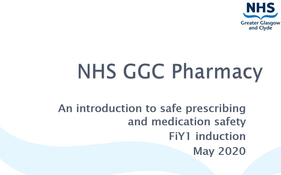 Looking forward to the GGC FiY1 webinar at 2pm today @fi_y1 please register using the link previously issued #FiY1 @NHSGGCPharmacy @NHSGGCMeds @NeedlemanFiona @CarruthersA89 @Kimberley_P23