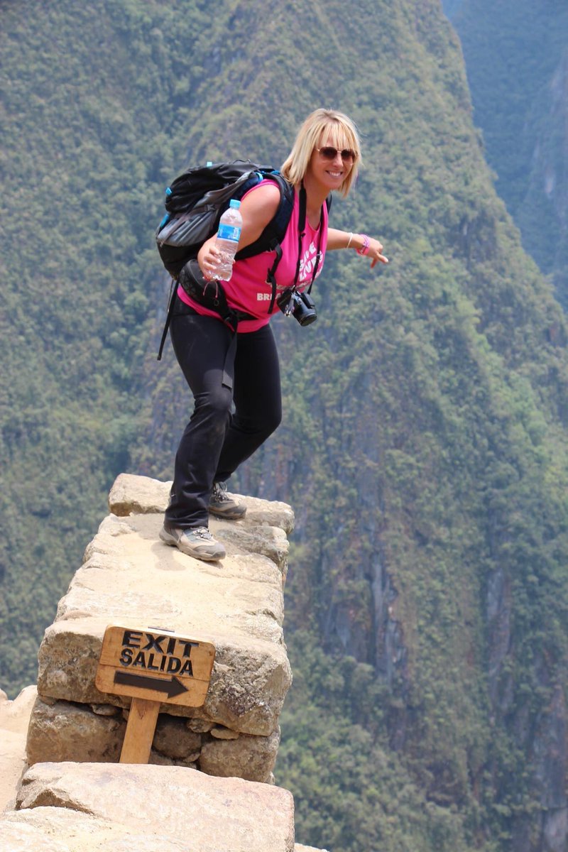 Kerry Banks has been fundraising for  @BreastCancerNow since 2006 to support her friend Julie, who sadly passed away from the disease in 2010.  By trekking across the Sahara Desert, Machu Picchu, the Great Wall of China and more, she has raised over £215,000 for the charity.