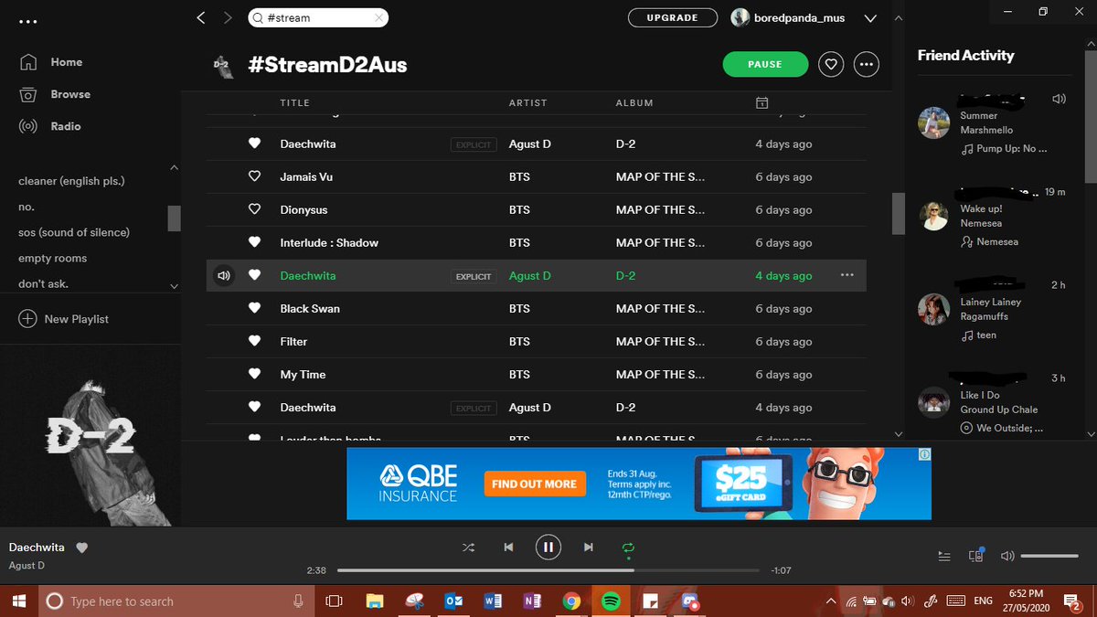 etoilegarde's tweet photo. still streaming💜
-
#D2ARIAPARTY #StreamD2Aus #D2 #AgustD #Daechwita  
@australiabts @BTScollectiveAU https://t.co/XQo891TwgH