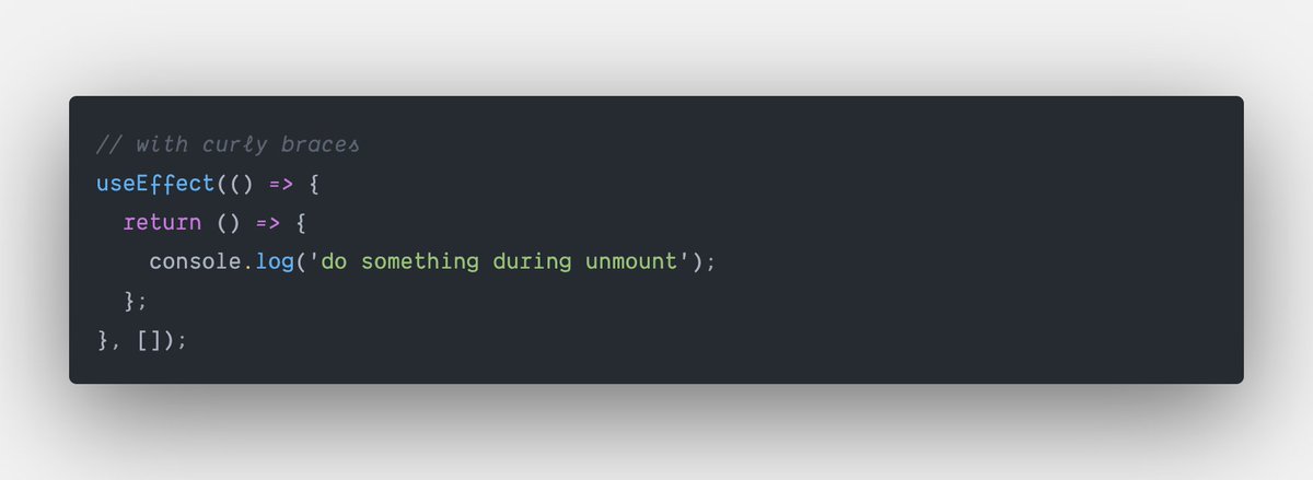 swashata's tweet image. Is it just me or in this example the with curly braces is actually more readable?

#CodeStyle #JavaScript #ReactJS #CodeNewbie