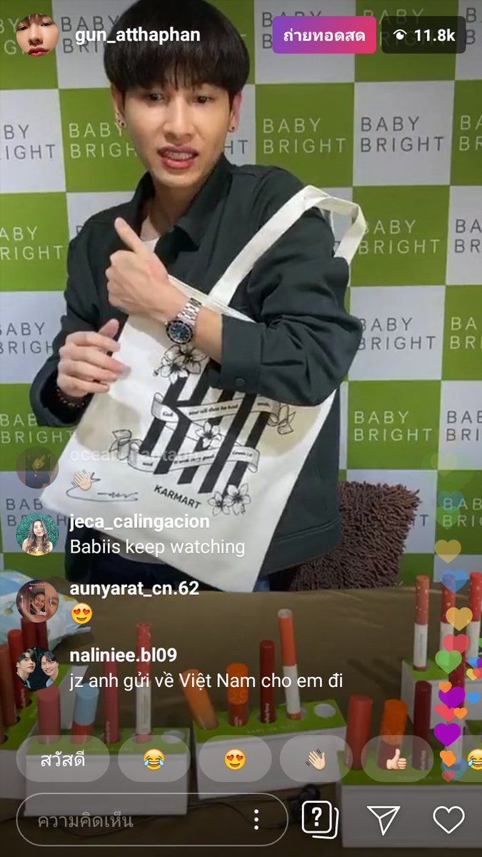 Netnapha1919's tweet image. แงงง ลายเซนใหม่ด้วยยยยยย

#GunLiveXBabyBright