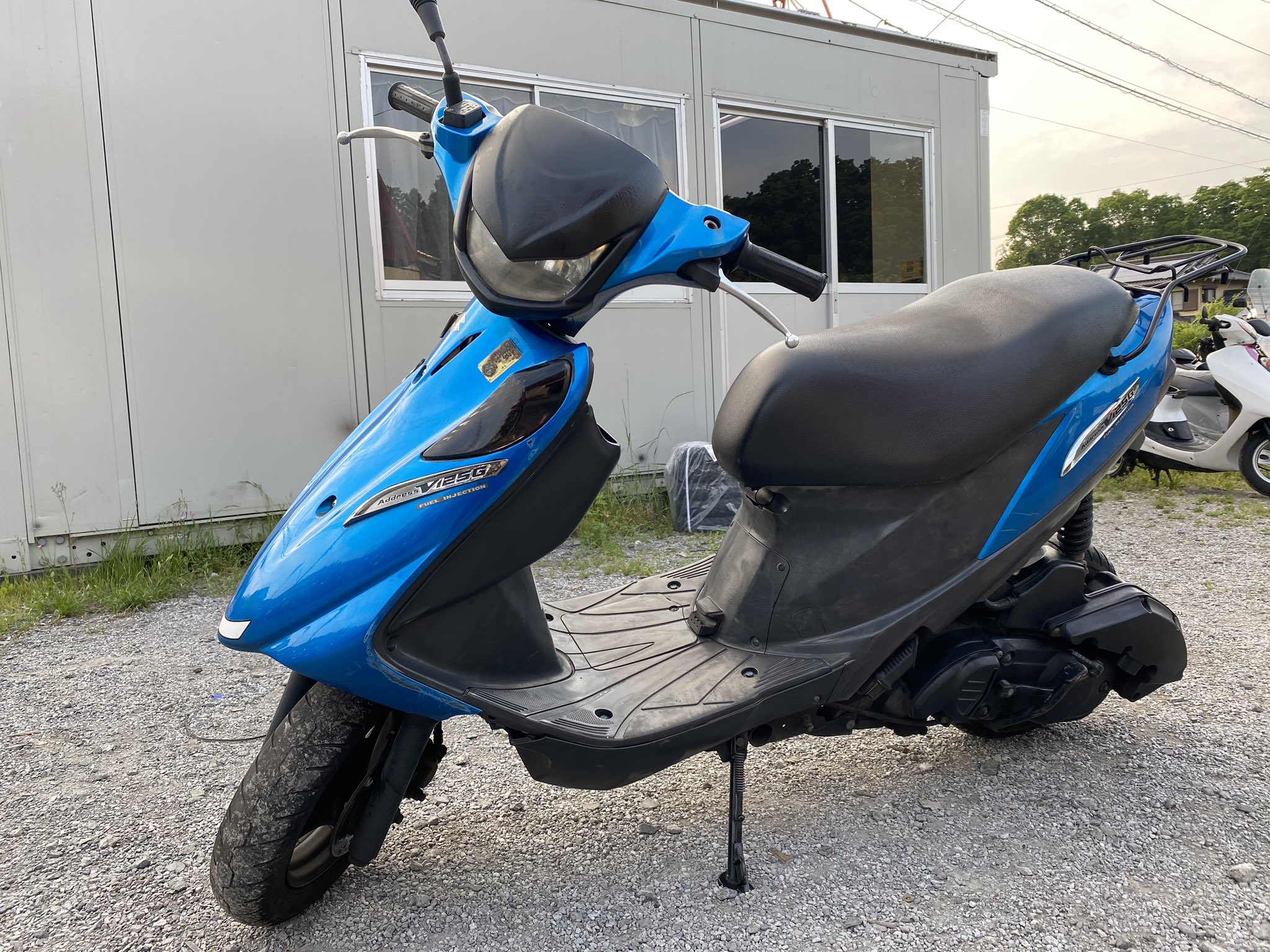 倉庫 アドレス V125G V125 CF46A CF4EA ブラックデビルマスク