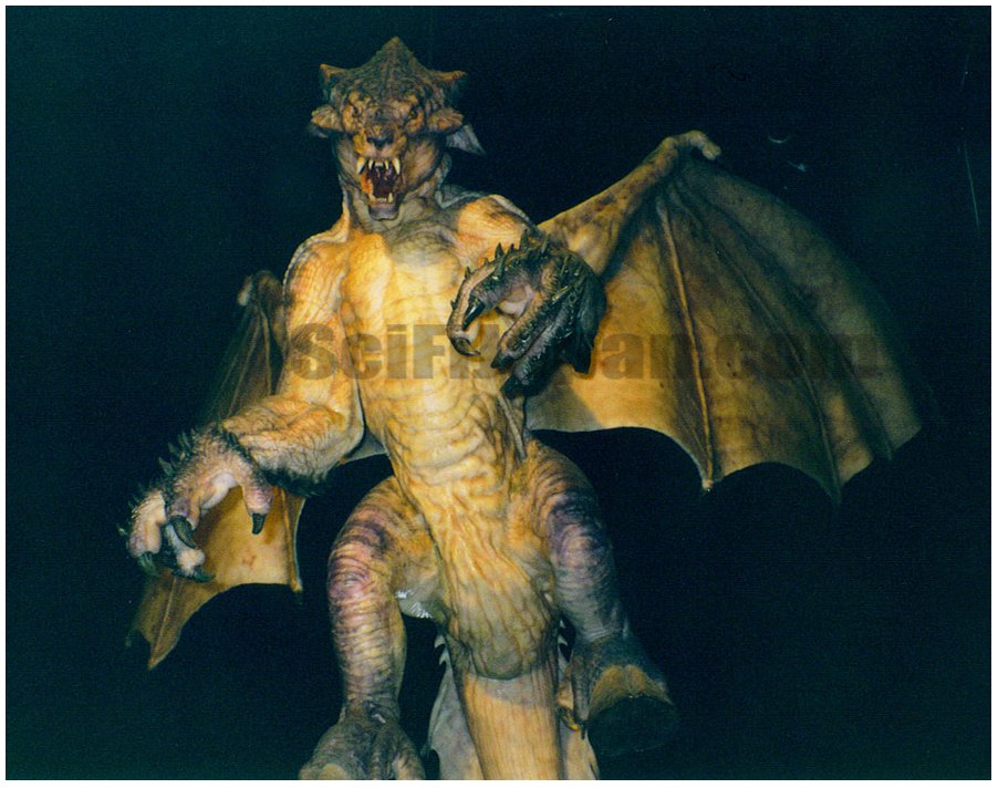 By the way, here is the badguy from this cancelled USA Godzilla project. The "Gryphon" also conceptualized by Mark McCreery! These are some of the coolest monster designs ever! We missed out folks!Read all about this amazing project here: http://www.scifijapan.com/articles/2015/05/24/godzilla-unmade-the-history-of-jan-de-bonts-unproduced-tristar-film-part-3-of-4/