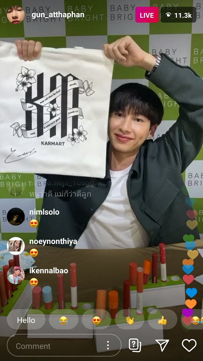 mm_clt's tweet image. ลายเซ็นใหม่ค้าบ เซนที่นี้เป็นที่แรกเลย
#GunLiveXBabyBright 
#กันอรรถพันธ์น่ารักกว่าที่คิด