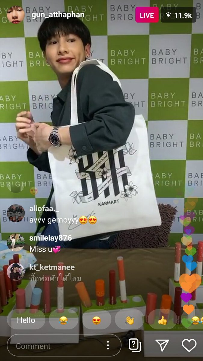 mm_clt's tweet image. ลายเซ็นใหม่ค้าบ เซนที่นี้เป็นที่แรกเลย
#GunLiveXBabyBright 
#กันอรรถพันธ์น่ารักกว่าที่คิด