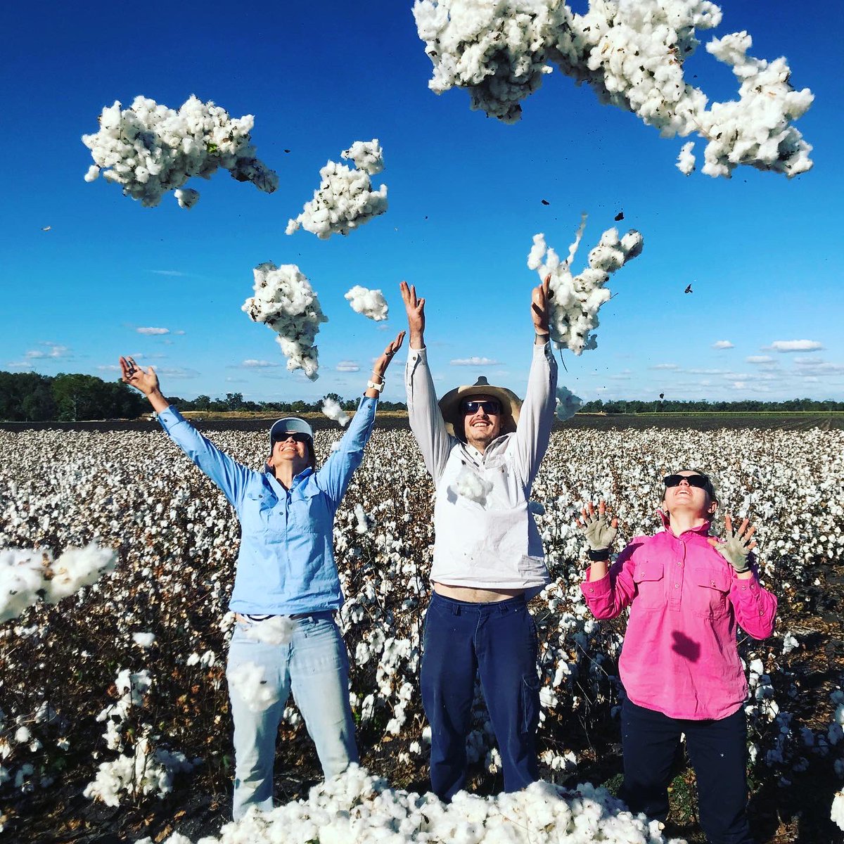 Handpicking done. Sciencing doesn’t need to be boring #lovemyjob #science #womeninag #WomenInSTEM #cotton #australiancotton