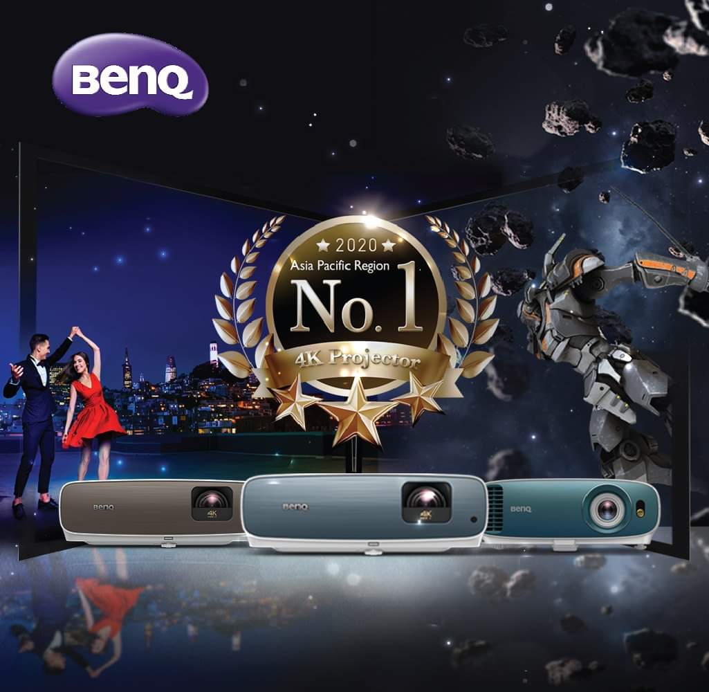 mayank22061988's tweet photo. Since 2018, BenQ has been the No.1 4K projector brand in the Asia Pacific region*.
BenQ ranked No.1 4K Projector Brand in India in Q1 2020 with 48% Market Share.
#BenQ #TK850 #TK800M #W2700 #W5700 #4Kprojector #HomeEntertainment
*FutureSource Report https://t.co/YPbz6MfZWV