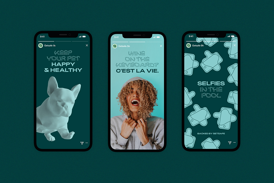 _DesignStudio_'s tweet photo. Bravely embracing risk and full of luminescent visuals, read more about the fresh rebrand we created for @hellogetsafe on @creativeboom  written by @katylcowan  https://t.co/zLqZ6CL4w5 https://t.co/BURVtMtCEL