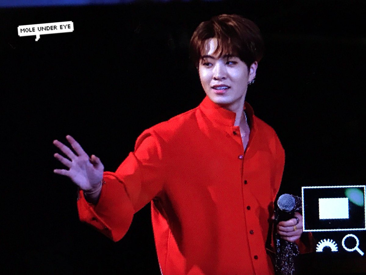 youngjae in red — a thread