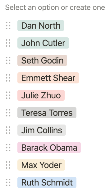allthatmattis's tweet photo. I've started tagging my @NotionHQ notes on the #productmanagment wisdom bombs I've heard over the years, with the author/source. Interesting list taking shape -  you're in good company @BarackObama! 
(@johncutlefish @ttorres @joulee) https://t.co/DXKGzHUOpM