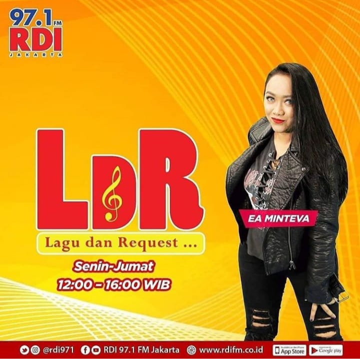 97.1 FM RADIO RDI JKT (@rdi971) on Twitter photo Untuk menyemangati hari mu
<a href="/ea_minteva/">EA MINTEVA</a>
bakal muterin lagu yang kamu request sampai jam 4 sore nanti.
wa 08121212971
Kring-kring LDR 0213911971
twiter
<a href="/rdi971/">97.1 FM RADIO RDI JKT</a>
Live streaming metube.id/live/radioRDI
rdifm.co.id Untuk menyemangati hari mu
<a href="/ea_minteva/">EA MINTEVA</a>
bakal muterin lagu yang kamu request sampai jam 4 sore nanti.
wa 08121212971
Kring-kring LDR 0213911971
twiter
<a href="/rdi971/">97.1 FM RADIO RDI JKT</a>
Live streaming metube.id/live/radioRDI
rdifm.co.id