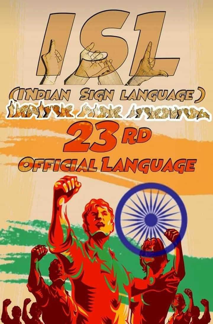 SignSubhasis's tweet photo. Please sign this petition to support indian sign language (ISL) to become 23rd officials language of Indian
#ISL23rd
#NADindian
#RightToIndiansignlanguage https://t.co/HlntNmAkml