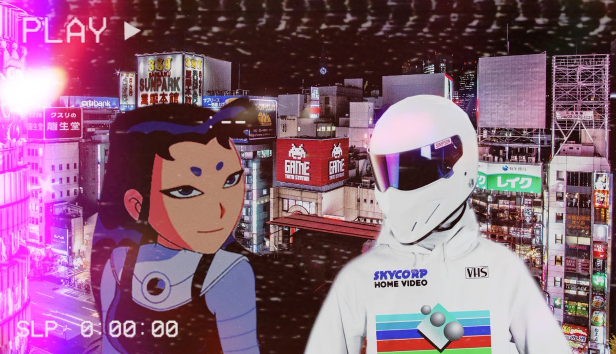 DrawingDriver's tweet photo. When the best waifu in the planet takes you to your favorite place, Tokyo for a date.
#Blackfire #Komandr #TeenTitans @skycorphomevid #Skycorp #Vaporwave #Aesthetics #Retrowave #PureAesthetic #Outrun https://t.co/NUxUsNPf8r