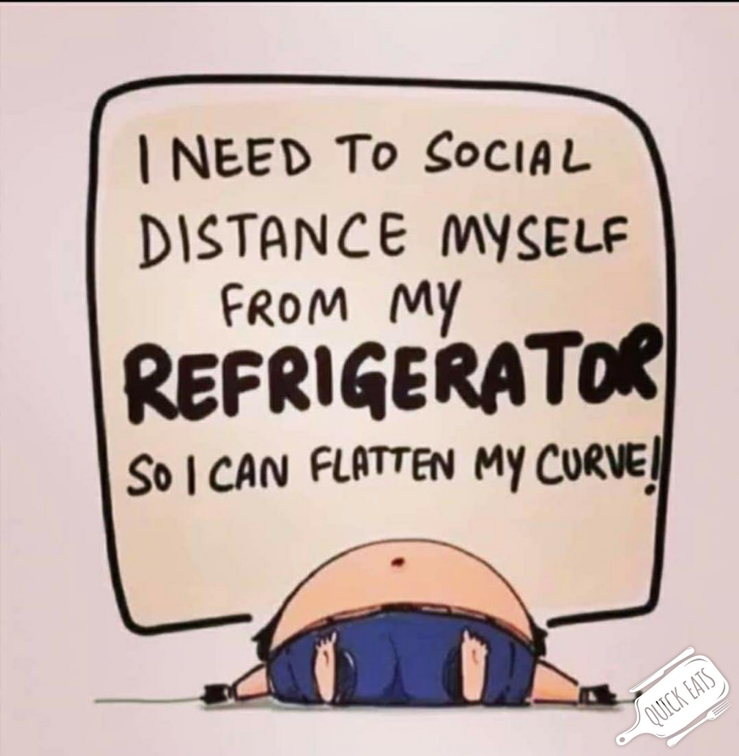 TheQuickEats's tweet photo. #Bellyfat #Weightloss #FatLoss #BellyMemes #Fitness #Quarantine #Corona #Lockdown #Doctor #COVID19 https://t.co/kC7t4l0VNI